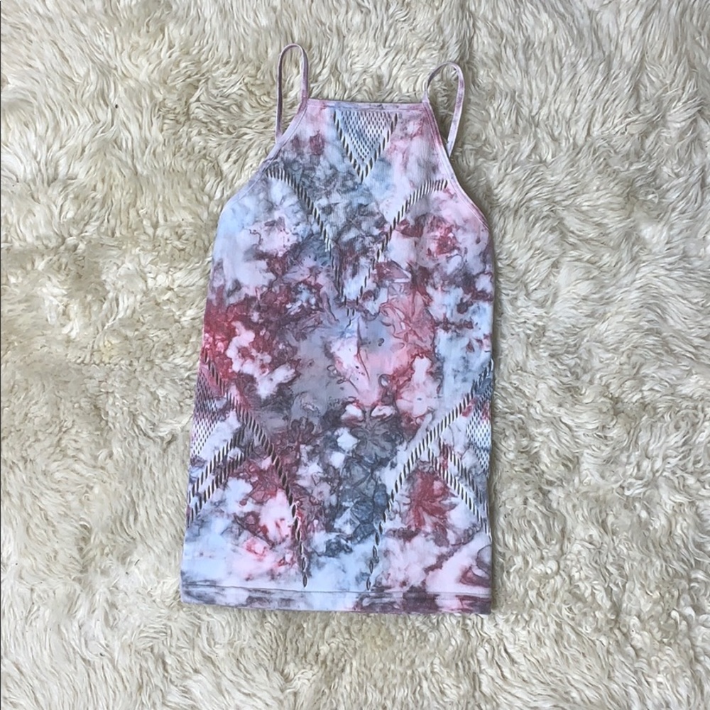 Carbon38 Tie Dye Seamless Tank